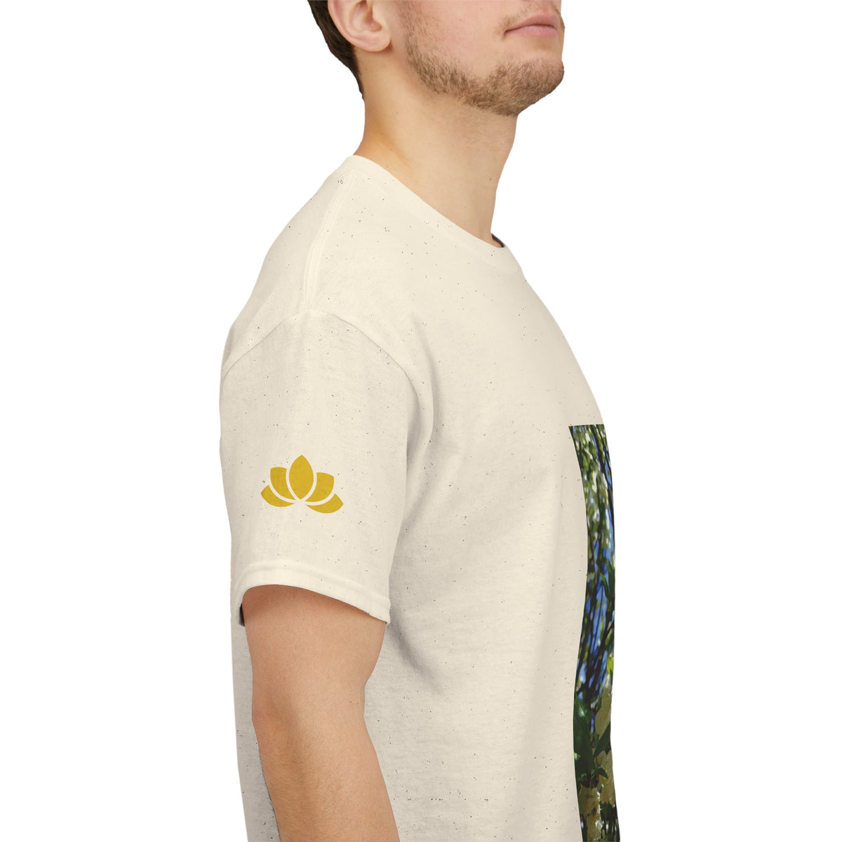 Unisex Heavy Cotton Tee - Apple's Tree Flower
