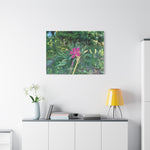 Stretched Matte Canvas - Flower of Silene Dioica (Variant 2)