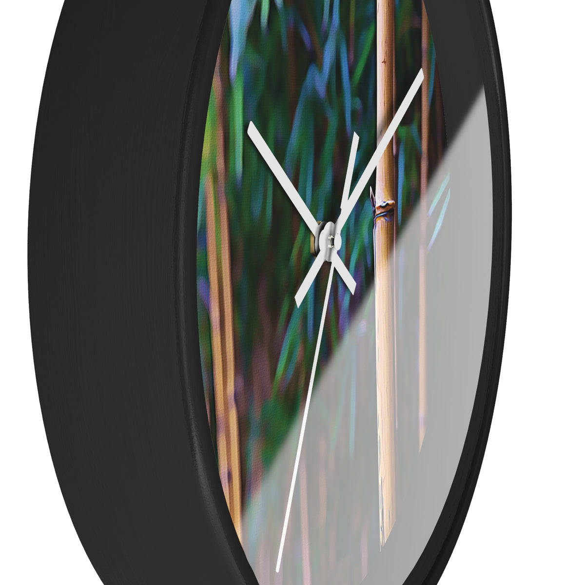 Wall Clock - Bamboo (Variant 2)