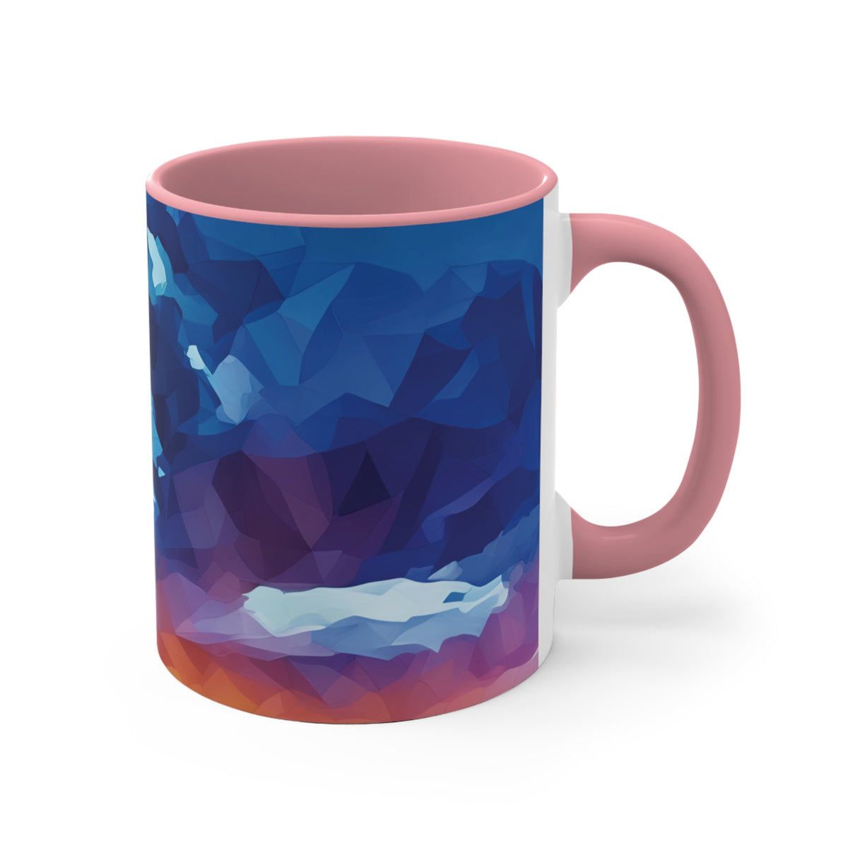Mug 11oz - Poly Art - Sunset Sky (Variant 2)