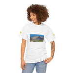 Unisex Heavy Cotton Tee - Poly Art - China's Guilin Hills