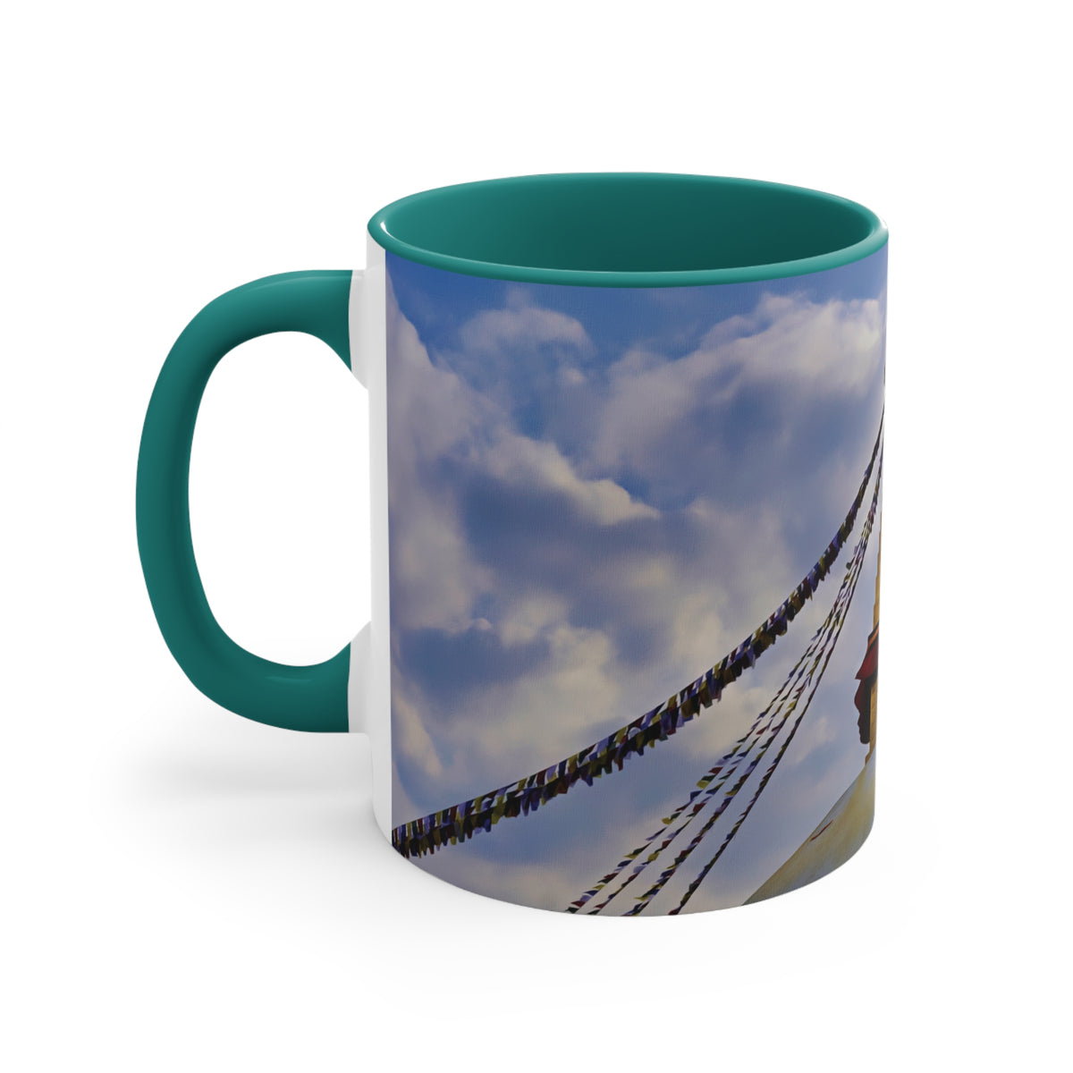 Mug 11oz - Nepal, Stupa with Buddha's Eyes (Variant 5)