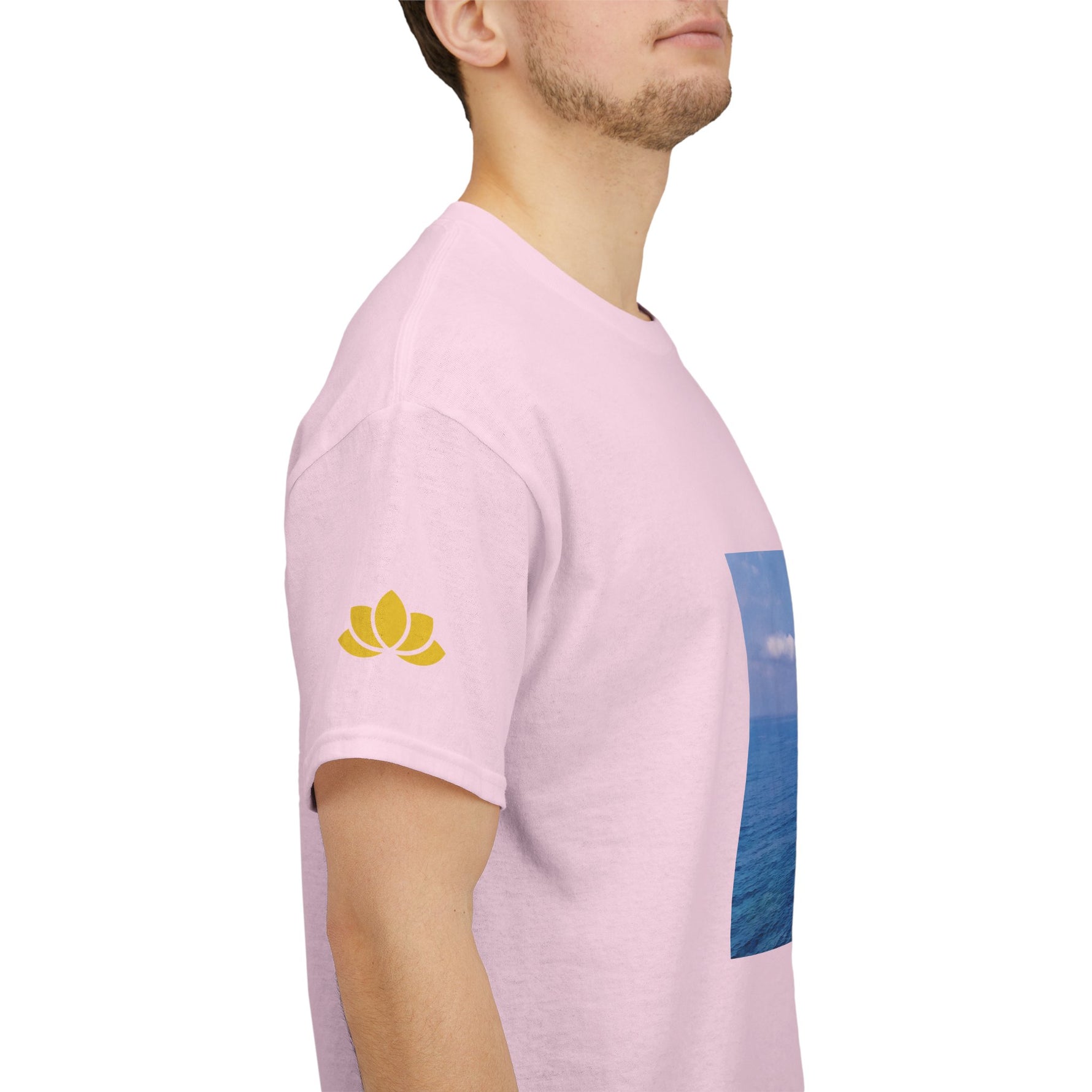 Unisex Heavy Cotton Tee - Sea (Variant 1)