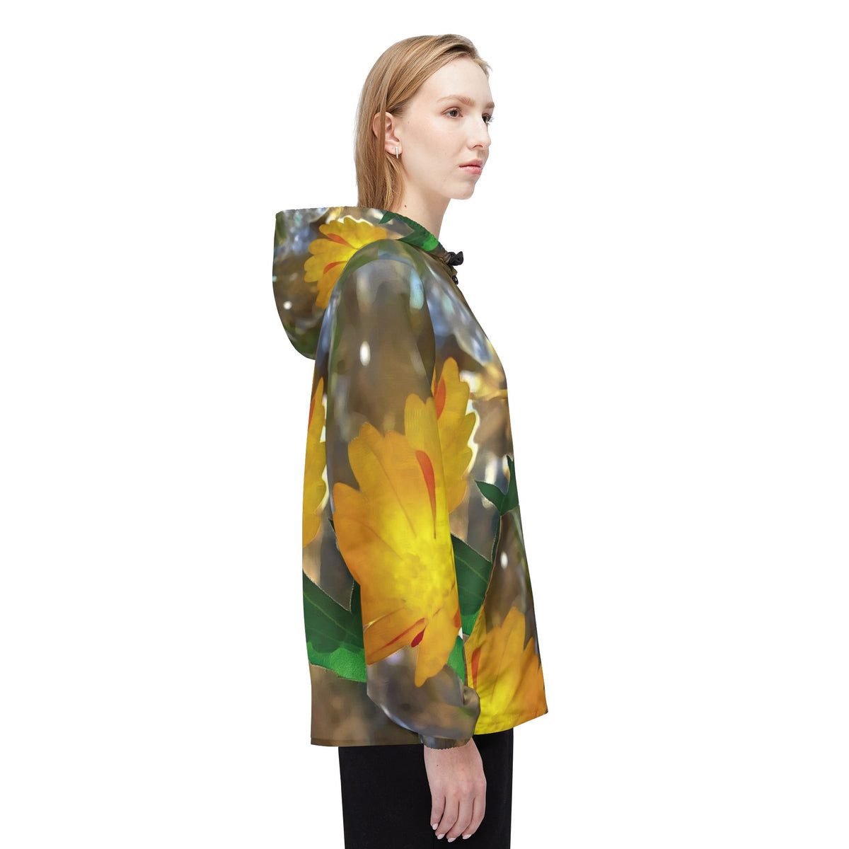Windbreaker Jacket - Flower of Calendula