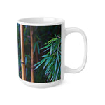 Ceramic White Cup 15oz - Bamboo (Variant 2)