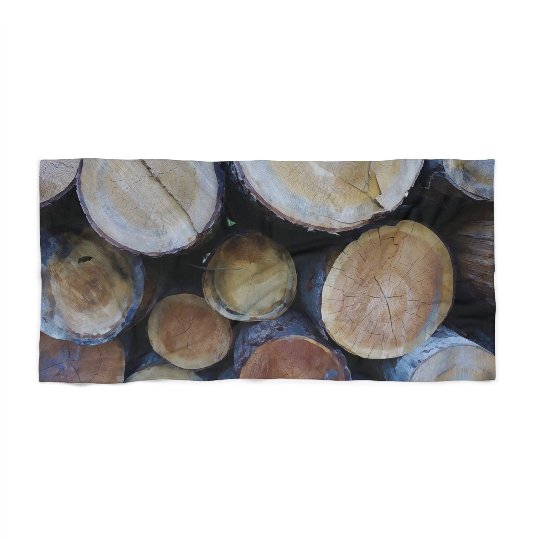 Beach Towel – Wooden Trunks (Variant 2)