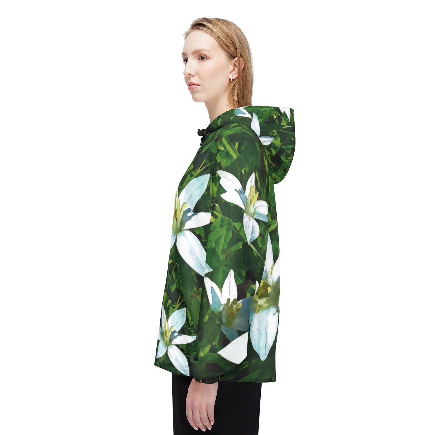 Windbreaker Jacket - Flower of Ornithogalum