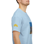 Unisex Heavy Cotton Tee - Poly Art - China's Guilin Hills