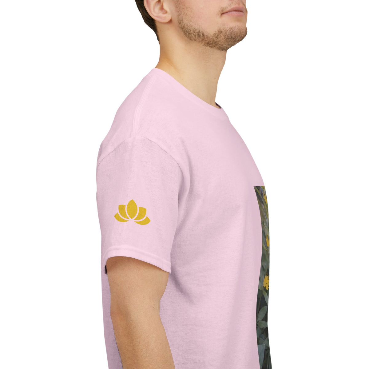Unisex Heavy Cotton Tee - Poly Art - Flower of Lysimachia