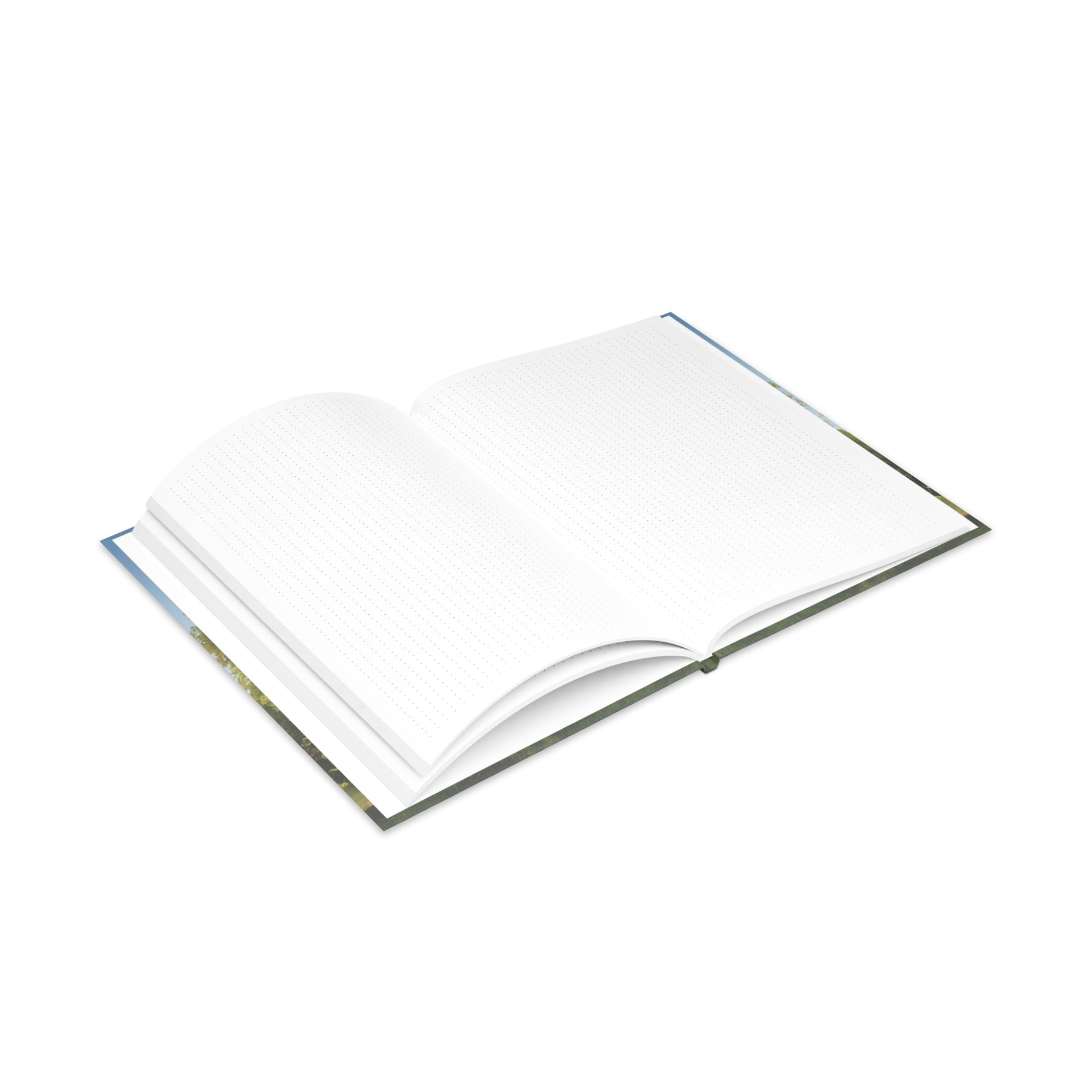 Hardcover Notebook with Puffy Covers - Tree in a Lawn (Variant 2)