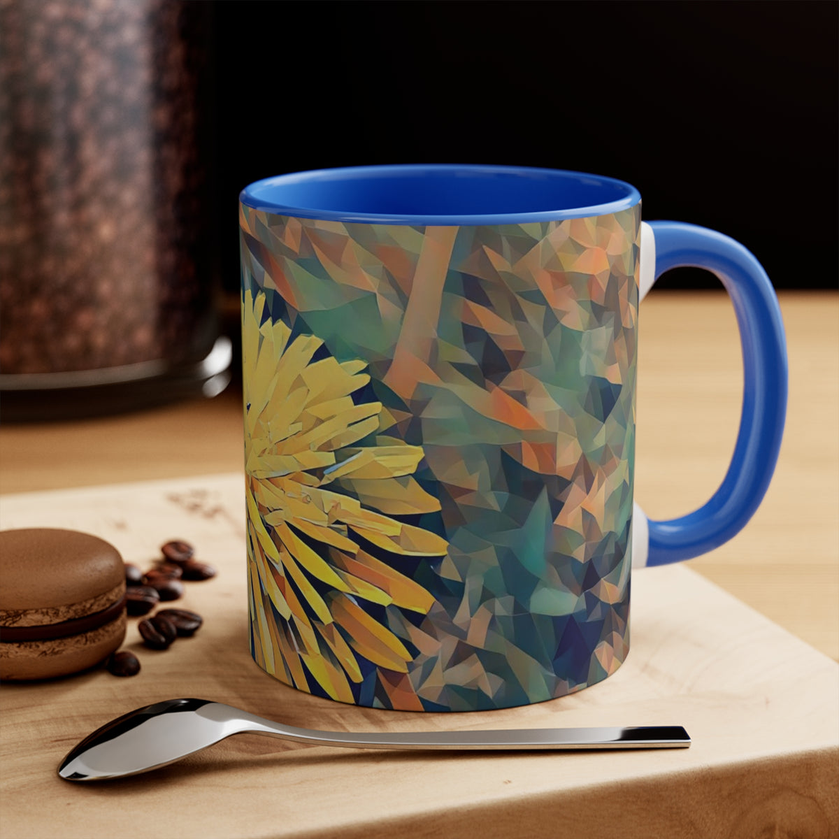 Mug 11oz - Poly Art - Flower of Dandelion (Variant 1)