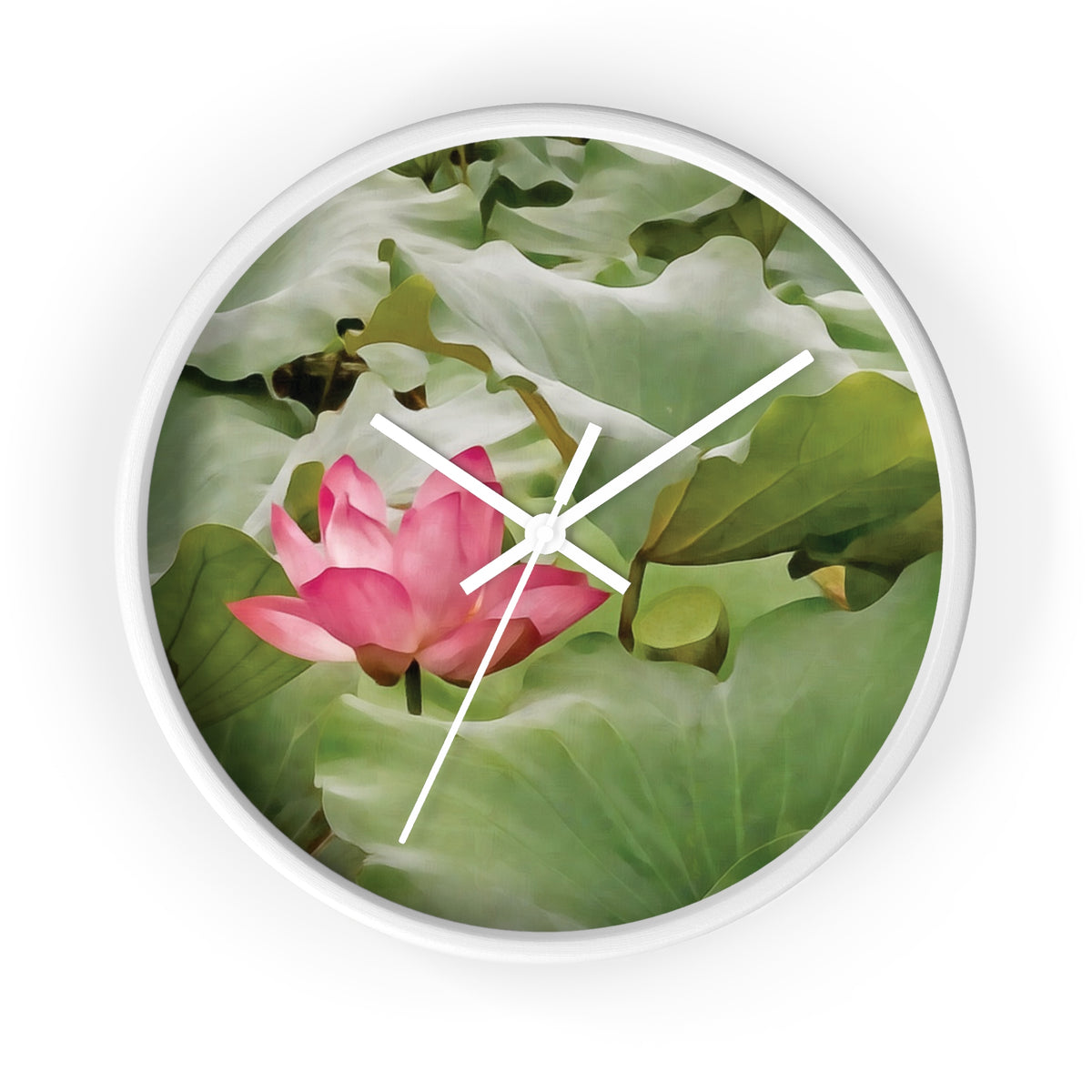 Wall Clock - Flower of Lotus (Variant 1)
