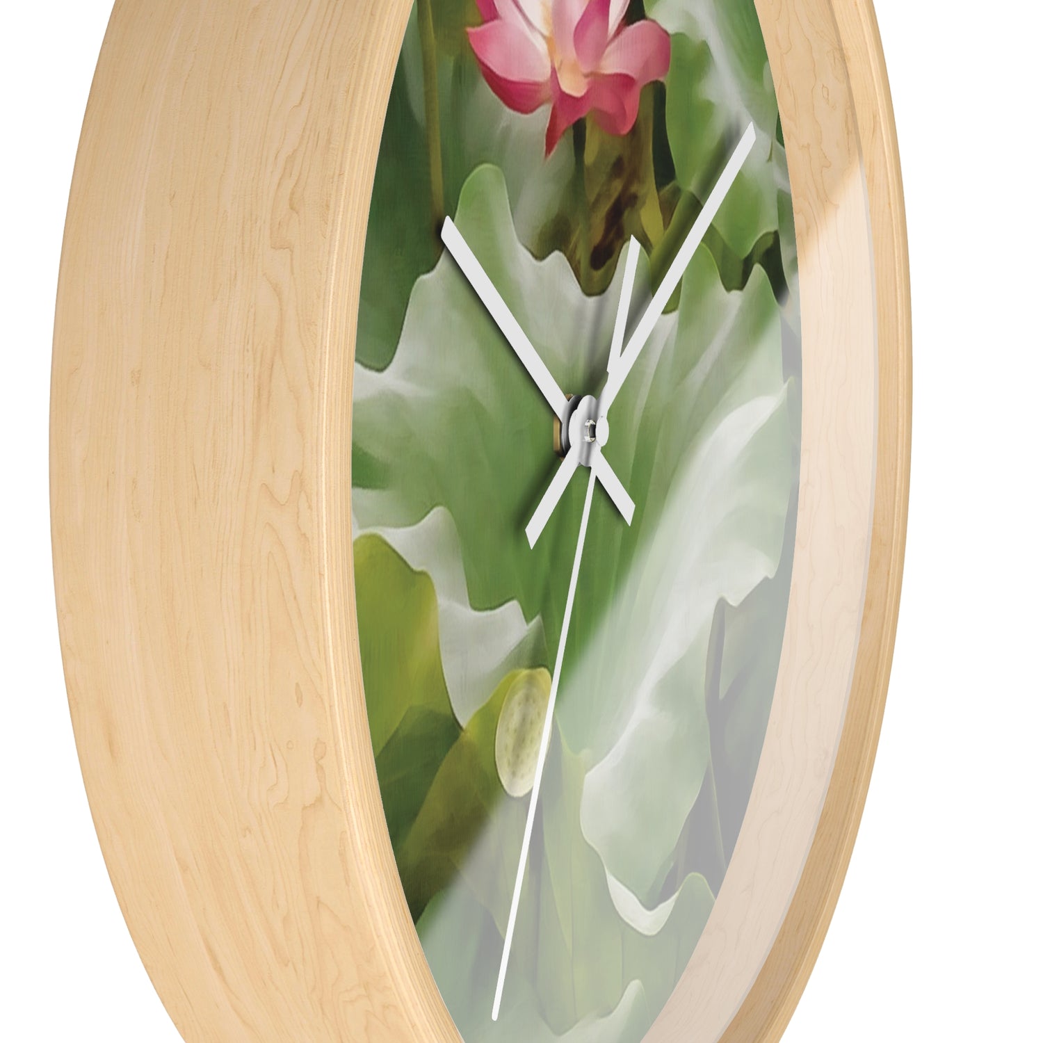 Wall Clock - Flower of Lotus (Variant 2)