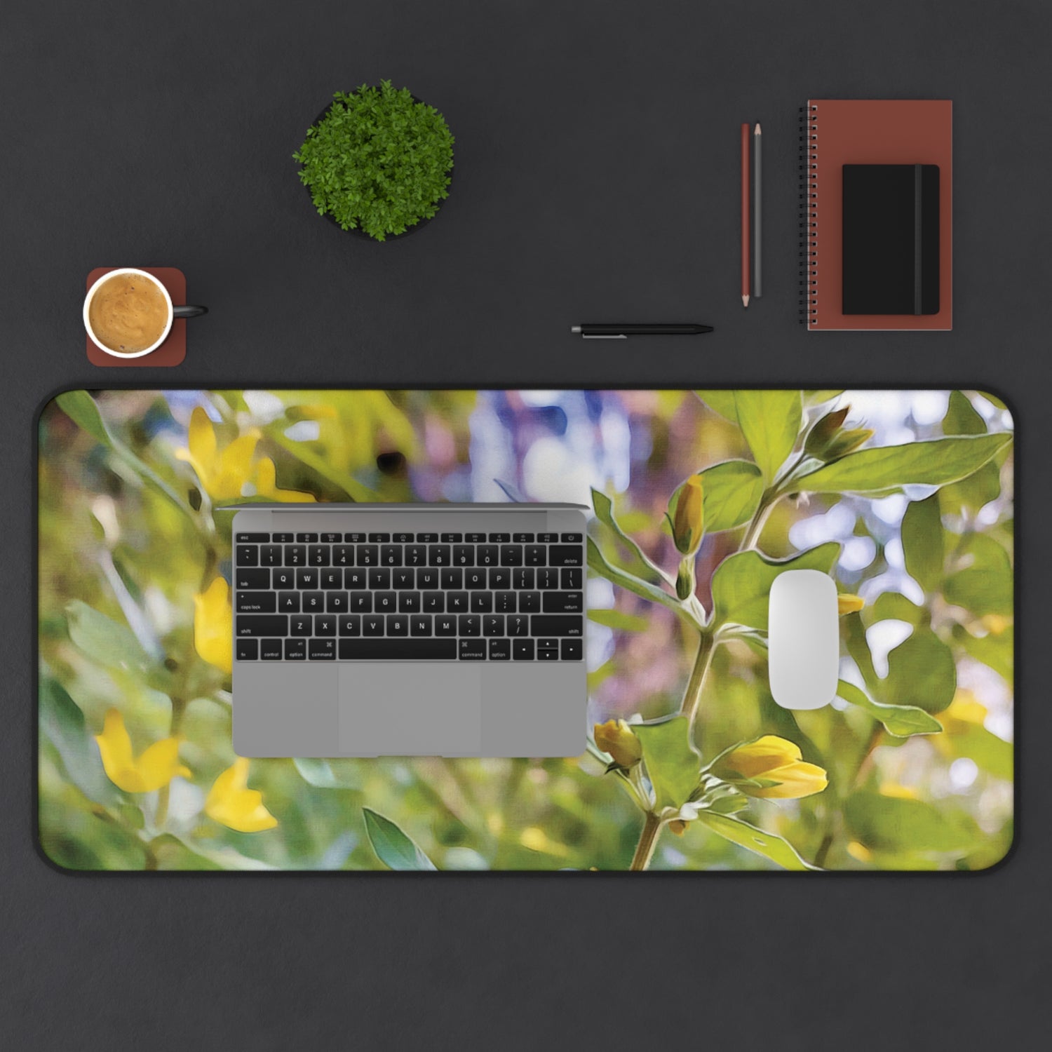 Desk Mat - Flower of Lysimachia (Variant 1)