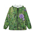 Windbreaker Jacket - Flower of Malva Sylvestris