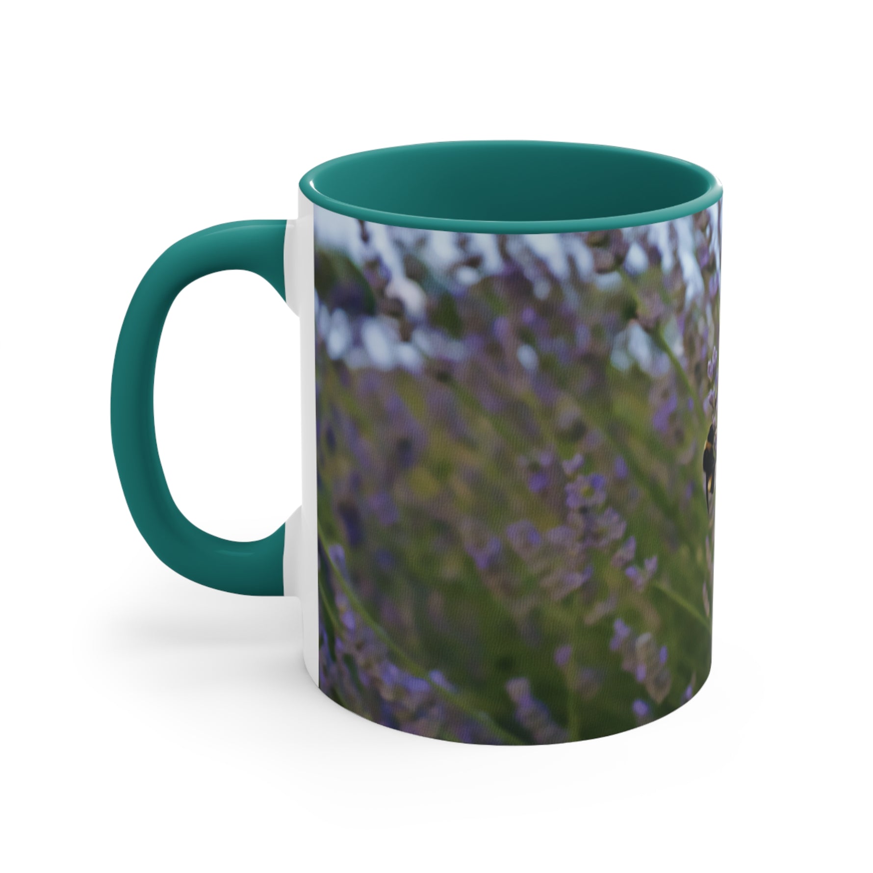 Mug 11oz - Flower of Lavender with Bombus Insect (Variant 2)
