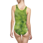 Swimsuit - Poly Art - Green Grass