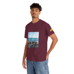 Unisex Heavy Cotton Tee - Sea (Variant 6)