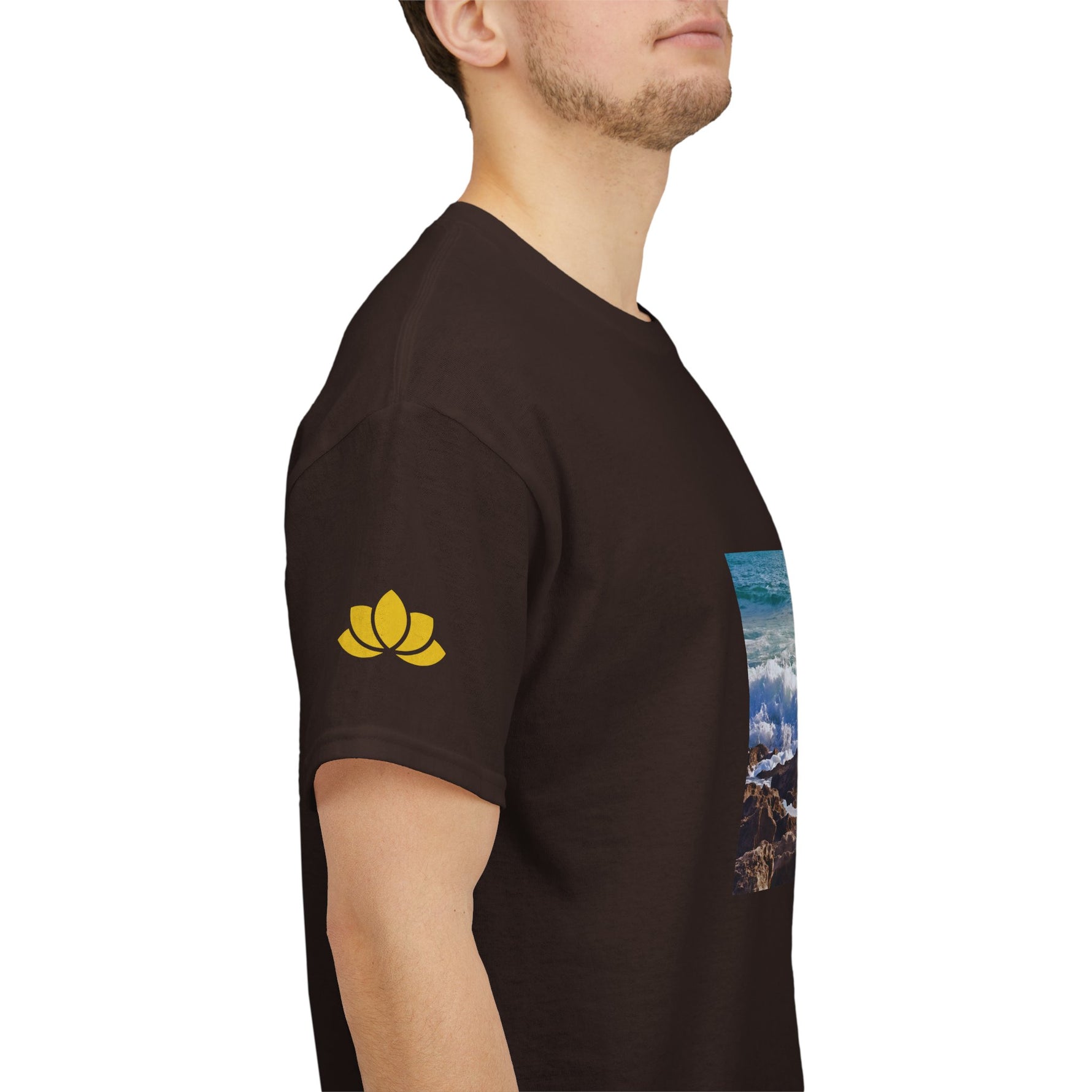 Unisex Heavy Cotton Tee - Sea (Variant 4)