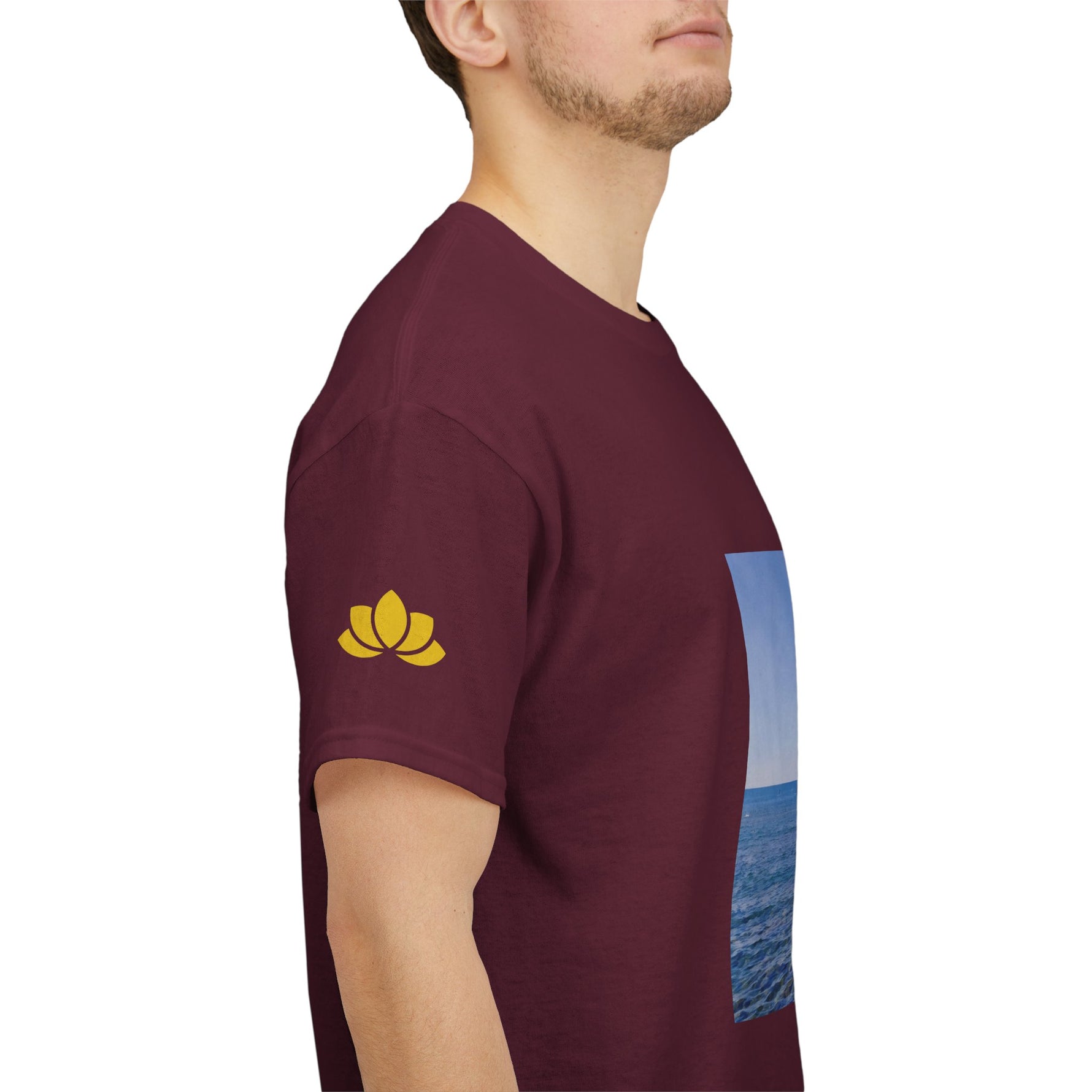 Unisex Heavy Cotton Tee - Sea (Variant 2)