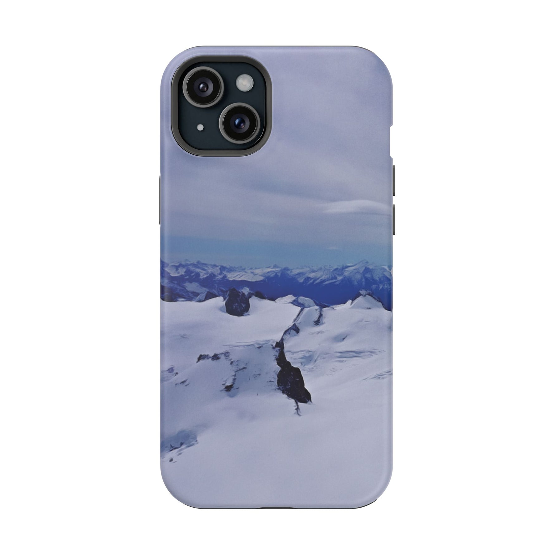 Magnetic Tough Phone Case - View from Mont Blanc (Variant 7)