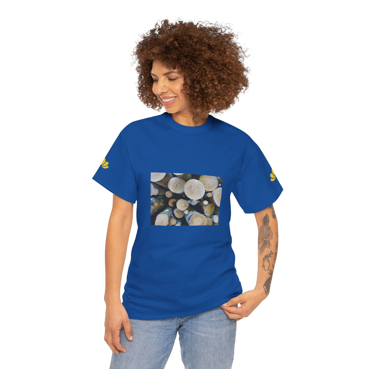 Unisex Heavy Cotton Tee - Wooden Trunks (Variant 1)