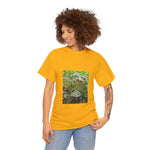 Unisex Heavy Cotton Tee - Poly Art - Flower of Daisies (Variant 1)
