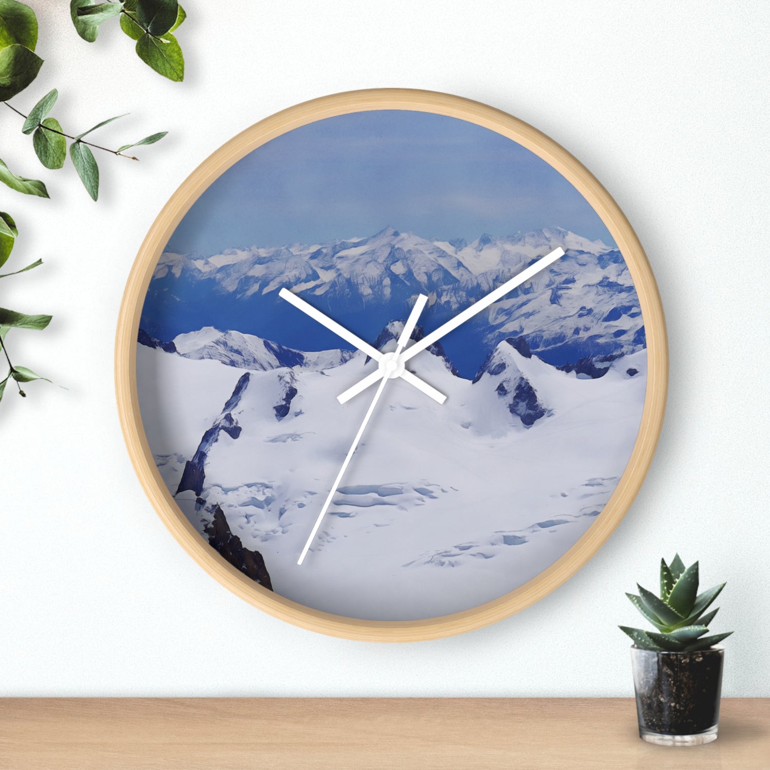 Wall Clock - View from Mont Blanc