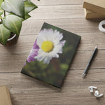 Hardcover Notebook with Puffy Covers - Flower of Daisies
