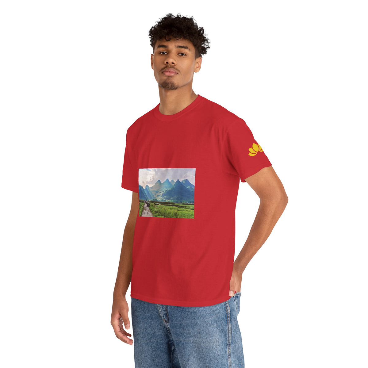 Unisex Heavy Cotton Tee - Guilin Hills