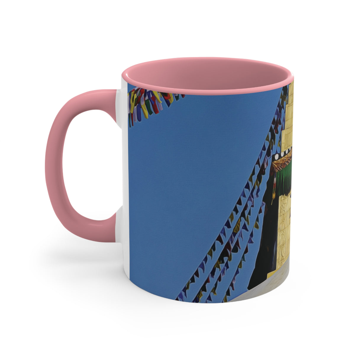 Mug 11oz - Nepal, Stupa with Buddha's Eyes (Variant 2)