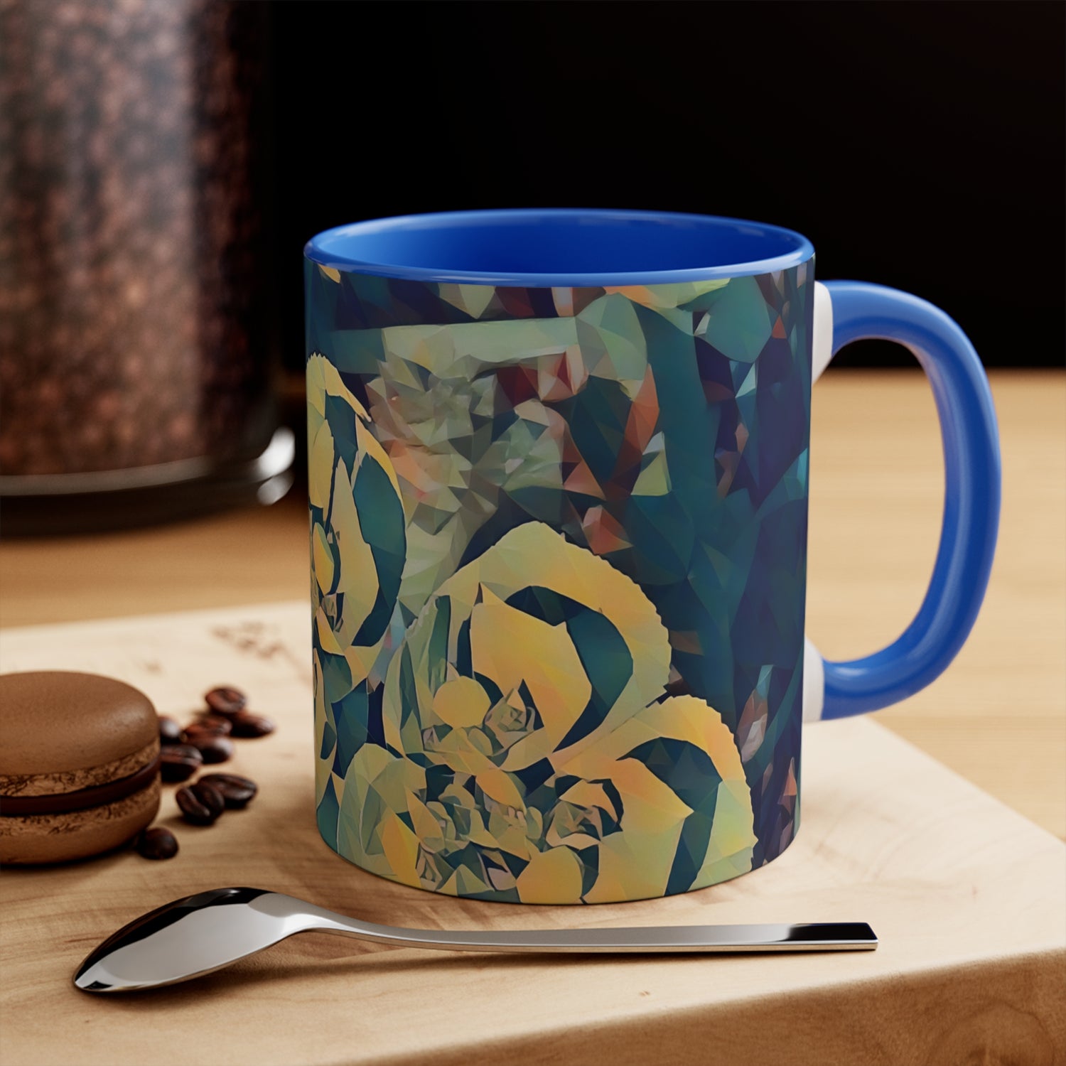 Mug 11oz - Poly Art - Flower of Euphorbia Helioscopia