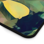 Desk Mat - Poly Art - Flower, Yellow Petals