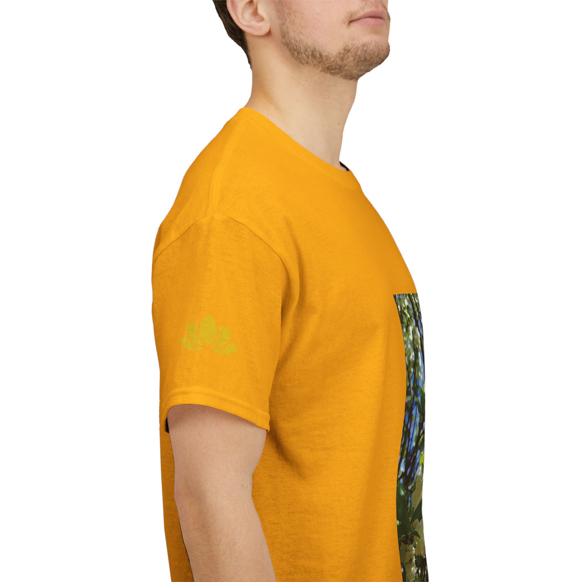 Unisex Heavy Cotton Tee - Apple's Tree Flower
