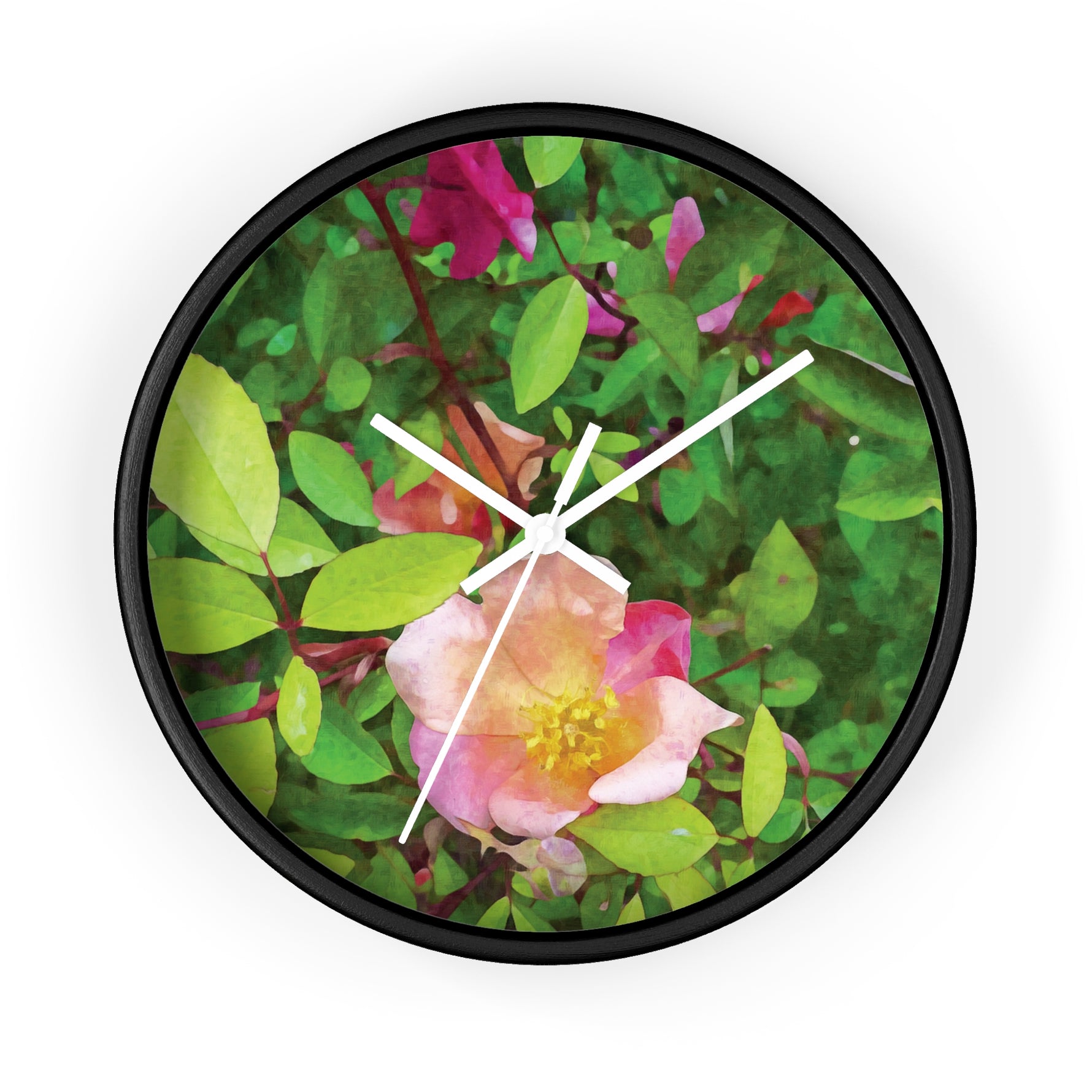 Wall Clock - Flower of Rose