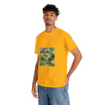 Unisex Heavy Cotton Tee - Flower of Lotus (Variant 2)