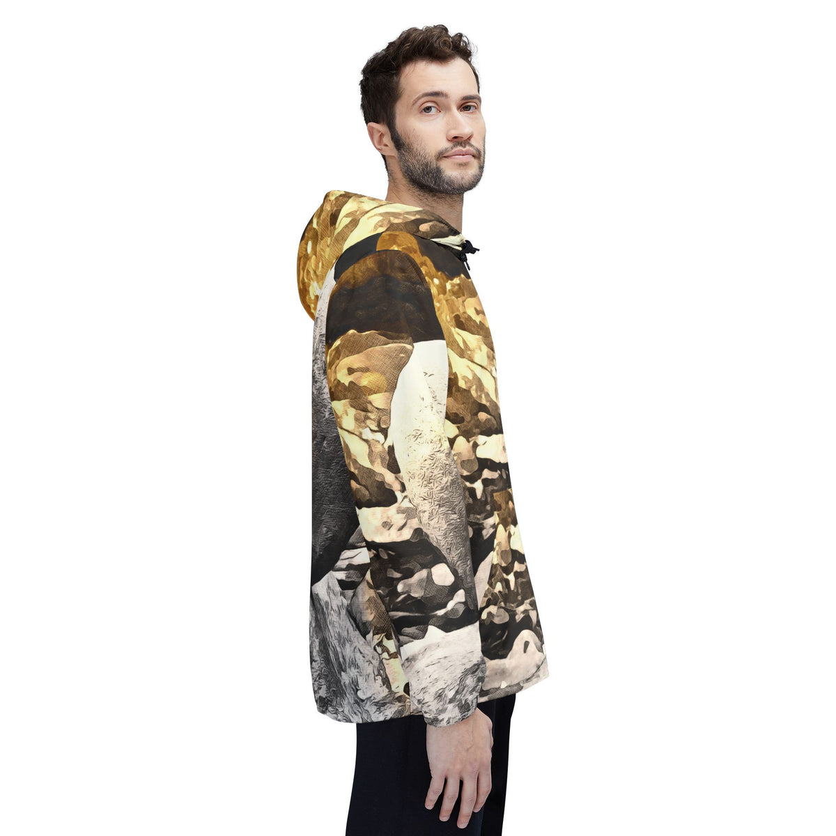 Windbreaker Jacket - Stone Balance (Variant 1)