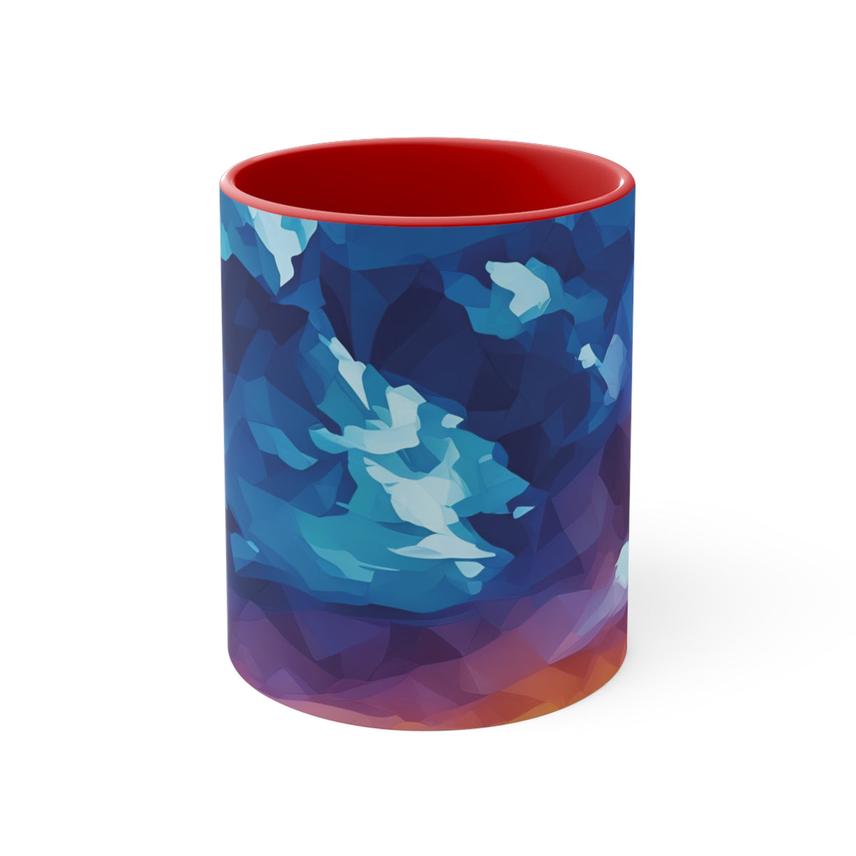 Mug 11oz - Poly Art - Sunset Sky (Variant 2)