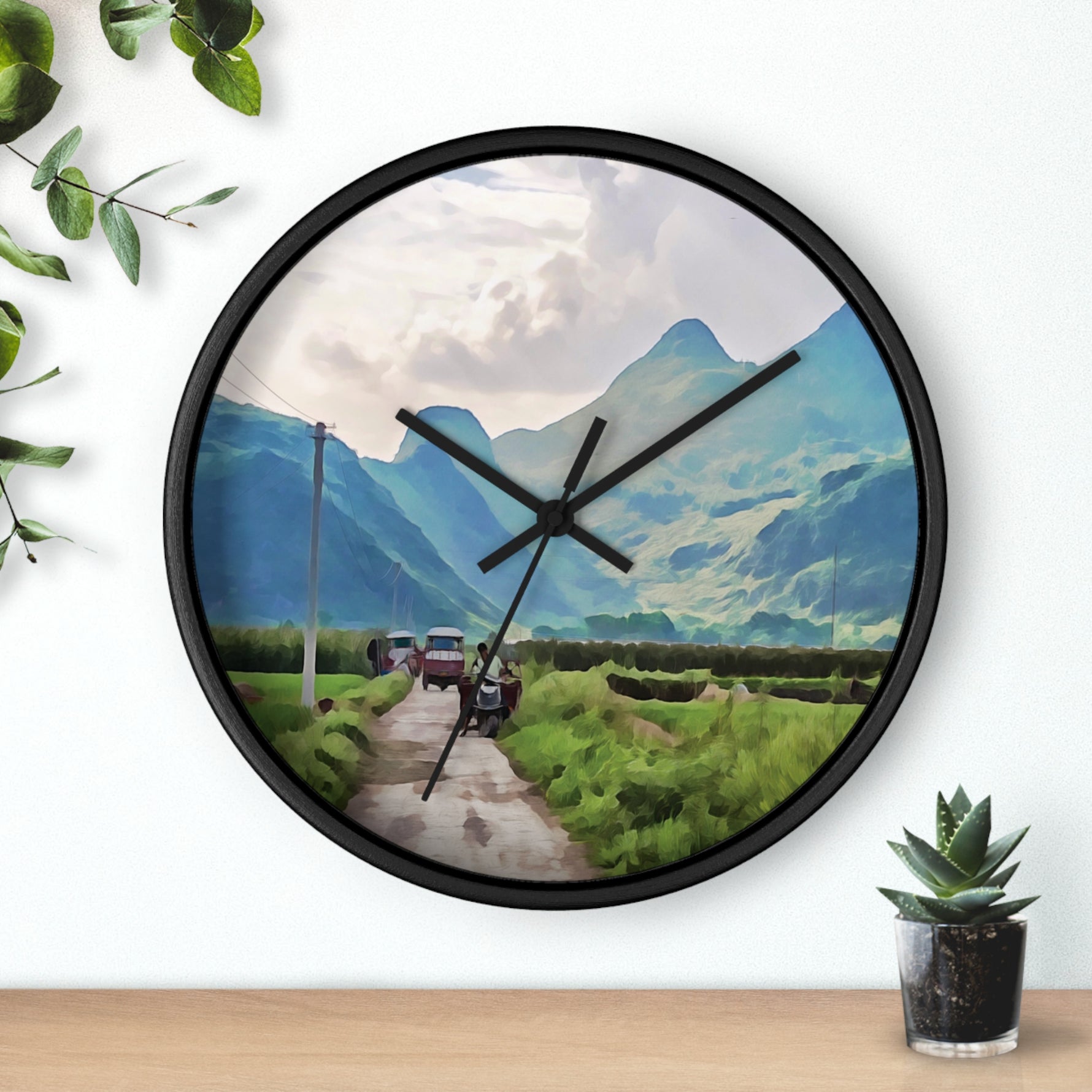 Wall Clock - China's Guilin Hills (Variant 1)