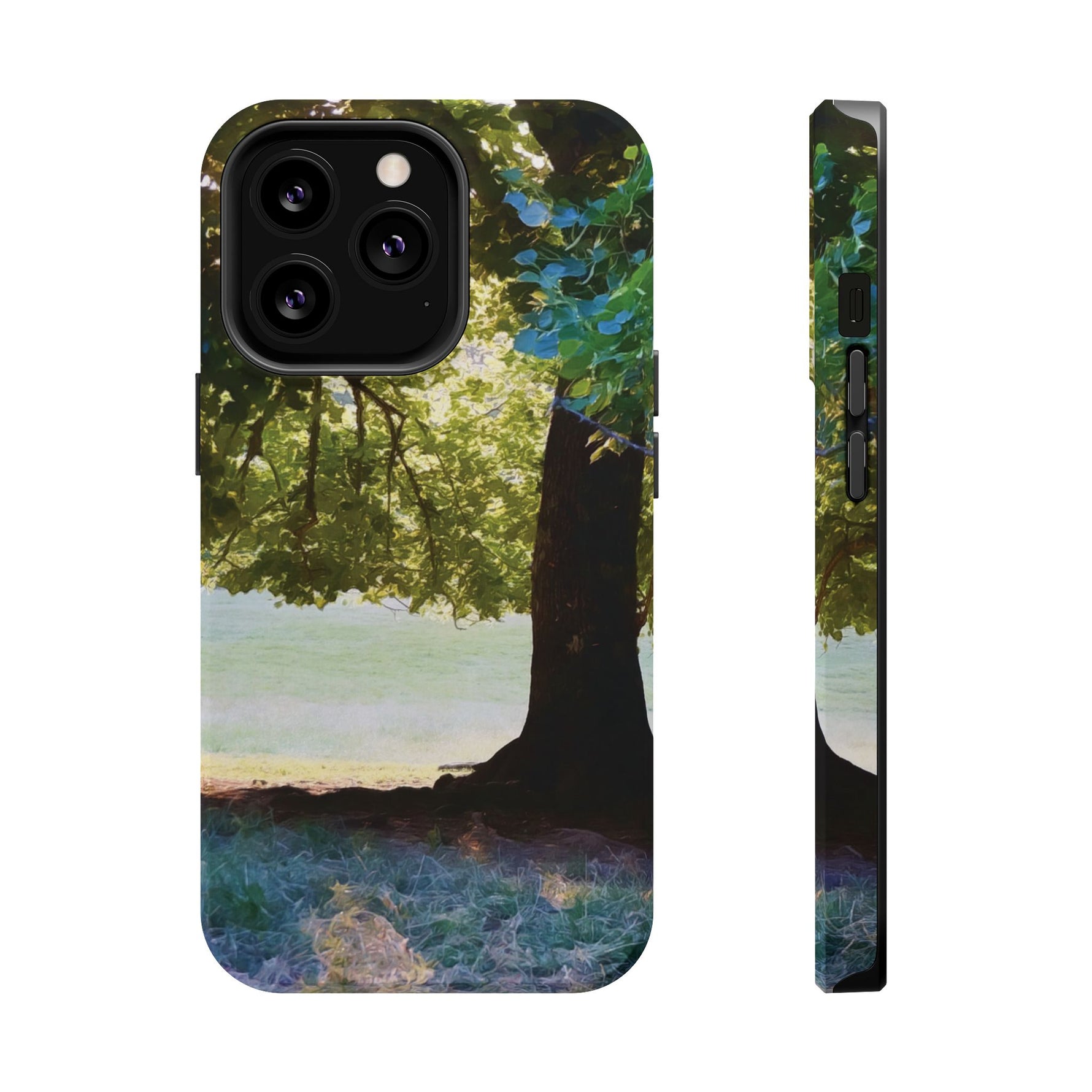 Magnetic Tough Phone Case - Tree in a Lawn (Variant 2)