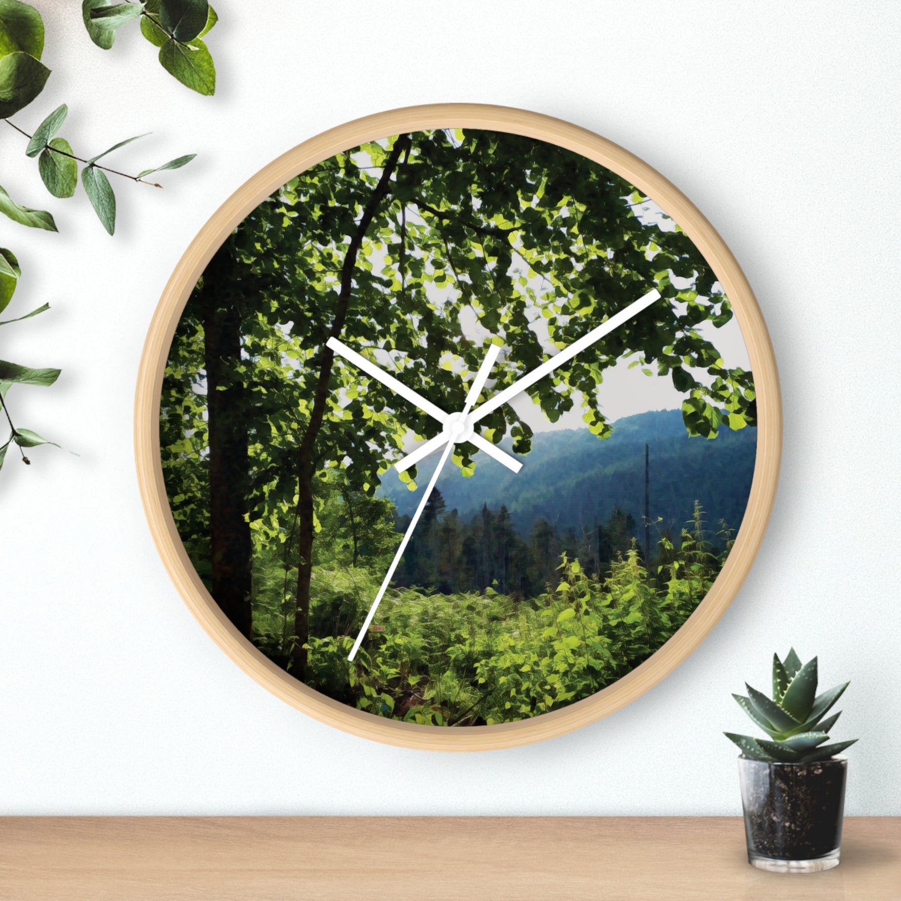 Wall Clock - Forest