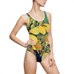 Swimsuit - Poly Art - Flower, Yellow Petals