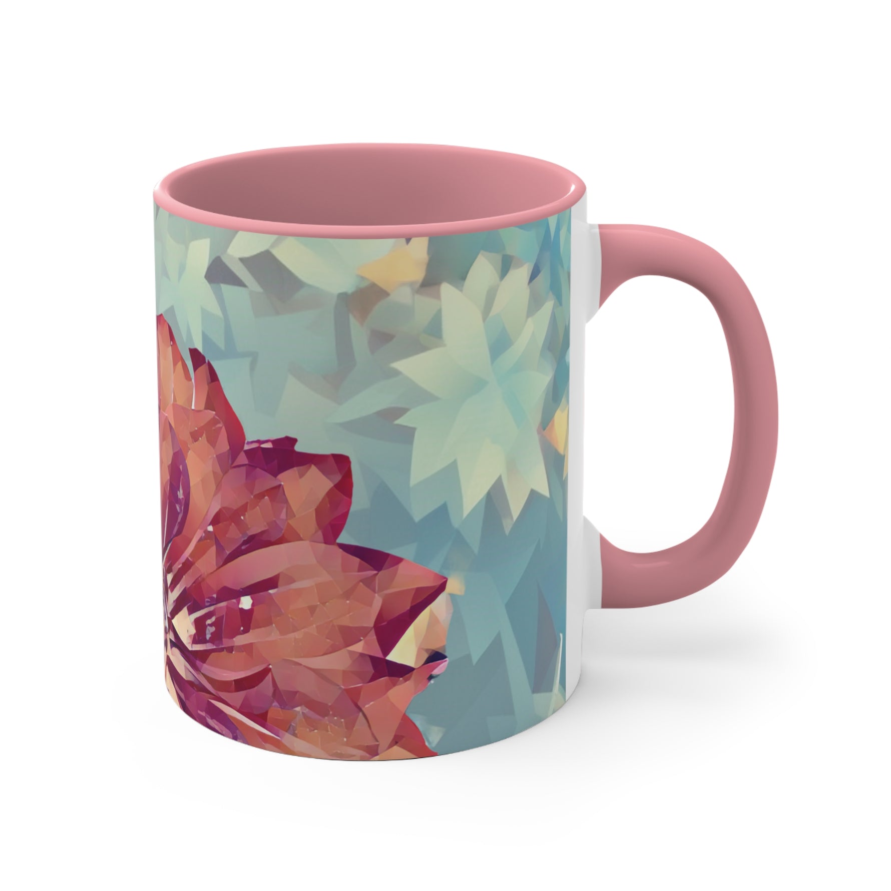 Mug 11oz - Poly Art - Flower of Dahlia (Variant 1)