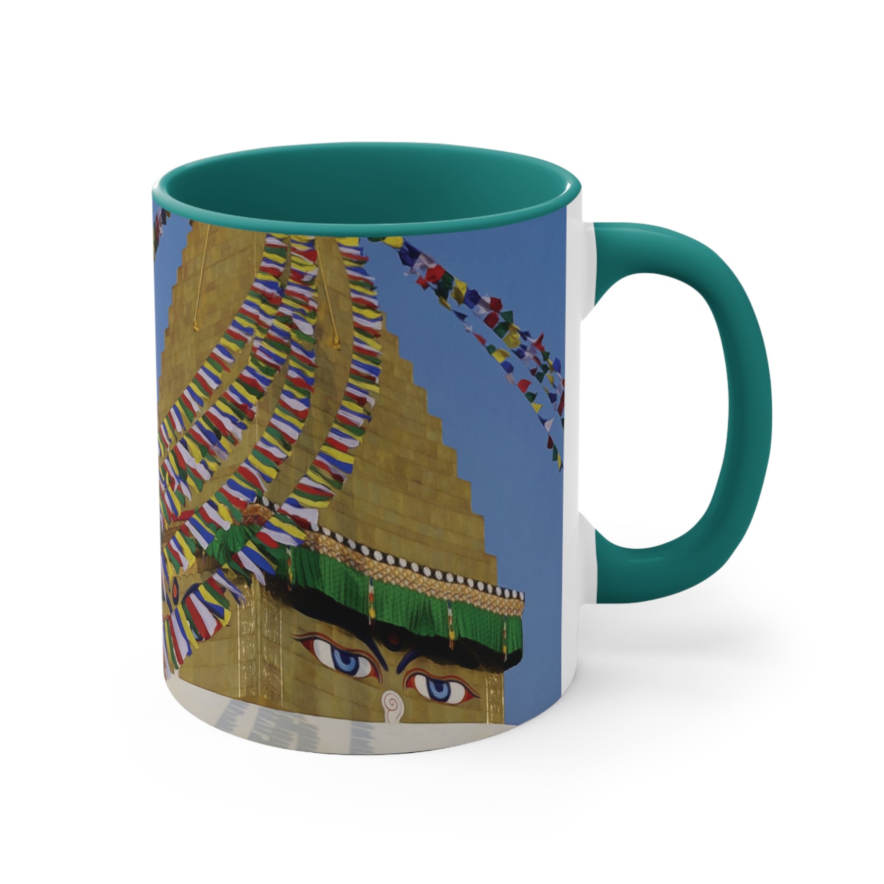 Mug 11oz - Nepal, Stupa with Buddha's Eyes (Variant 3)