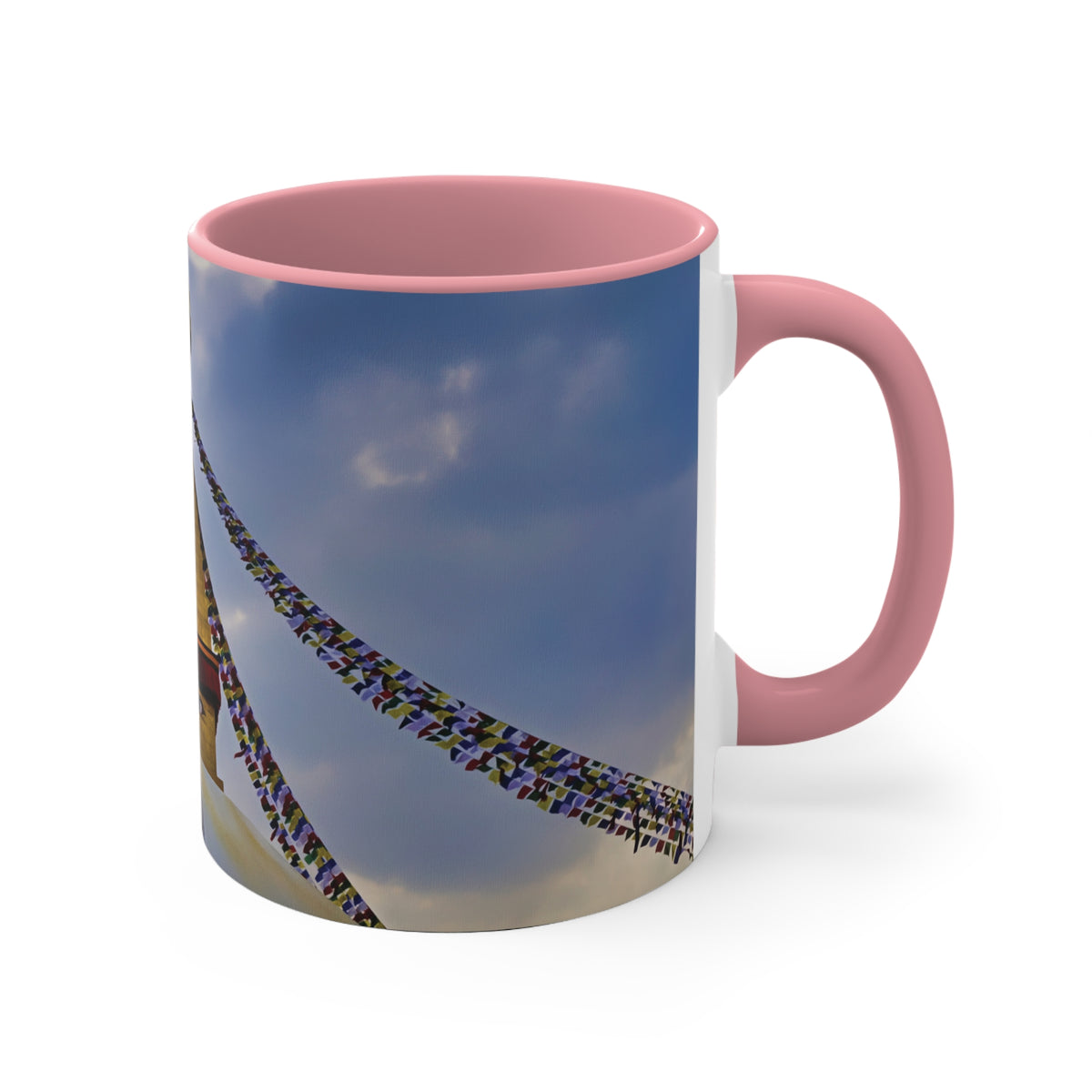 Mug 11oz - Nepal, Stupa with Buddha's Eyes (Variant 5)