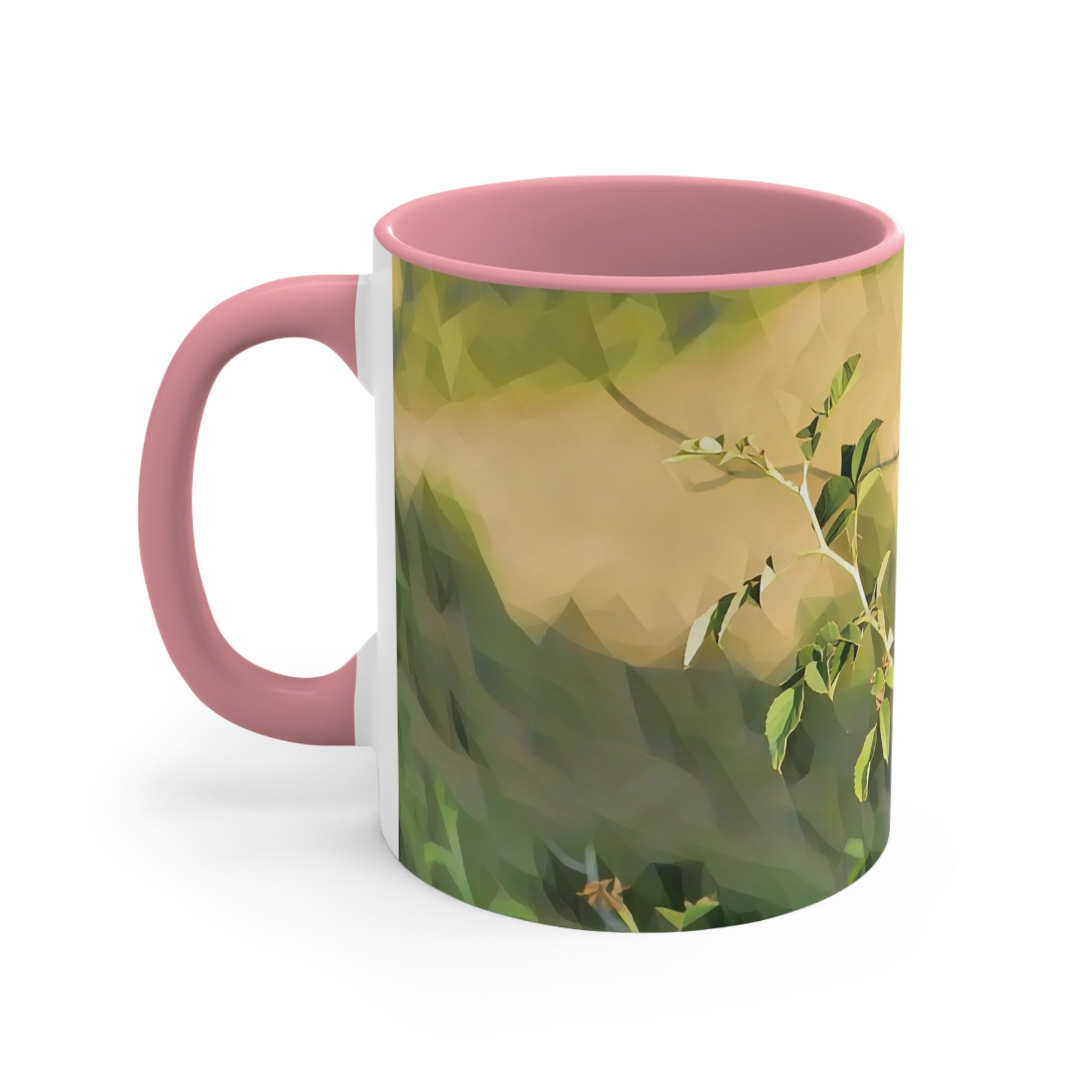 Mug 11oz - Poly Art - Rosehip plant (Variant 1)