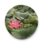 Acrylic Wall Clock - Poly Art - Flower of Lotus (Variant 1)