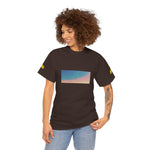 Unisex Heavy Cotton Tee - Poly Art - Sunset Sky (Variant 2)