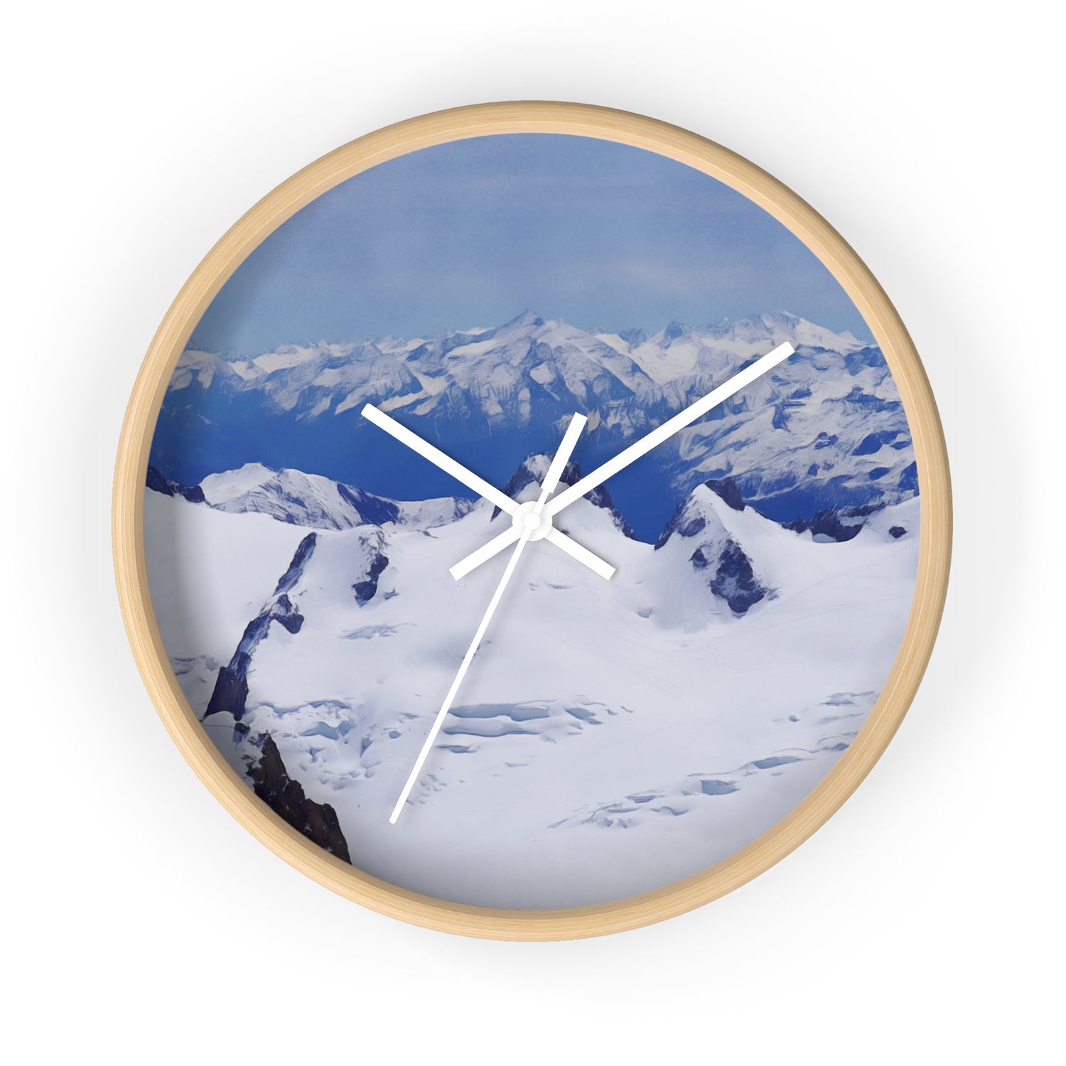 Wall Clock - View from Mont Blanc