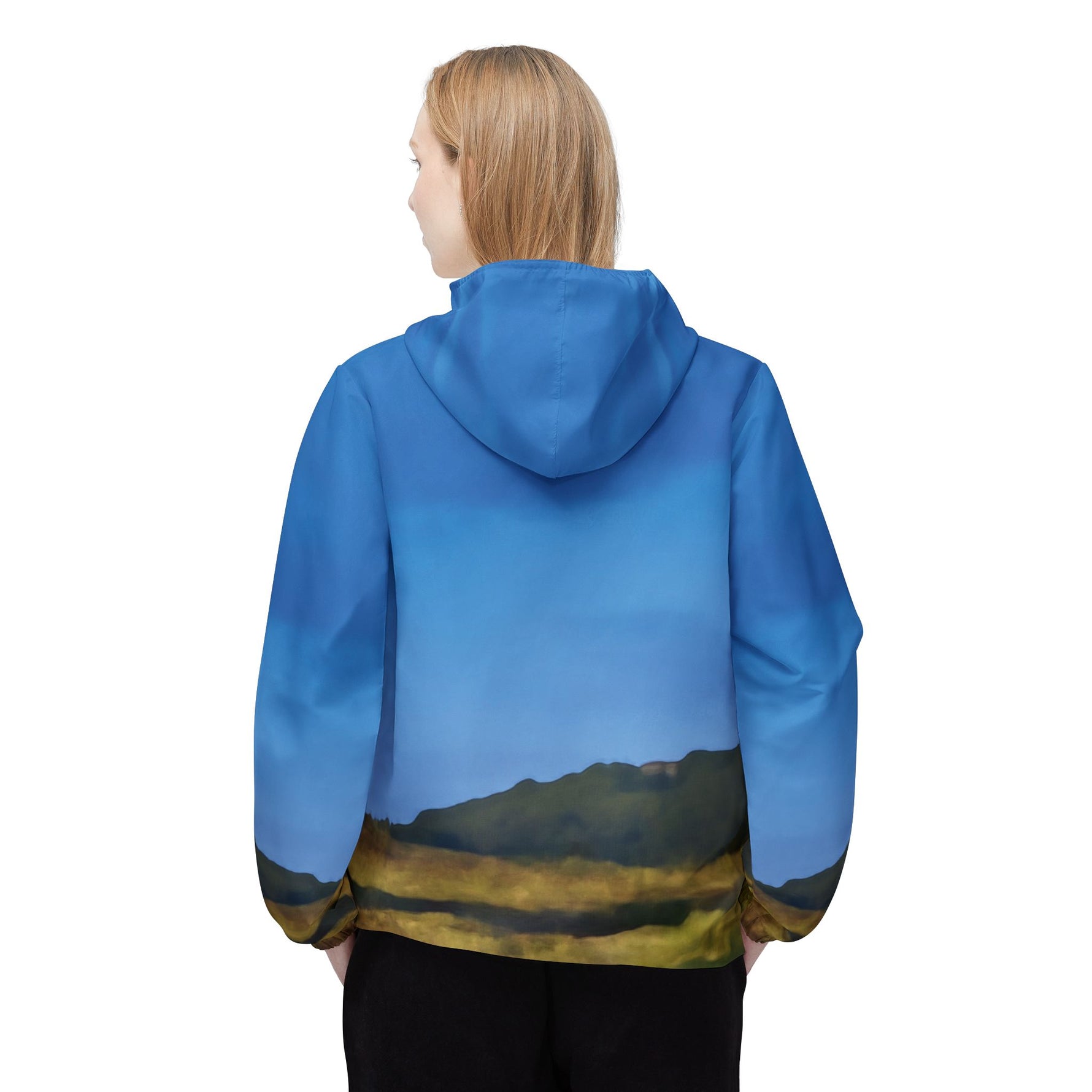 Windbreaker Jacket - Tuscan Landscape (Variant 1)